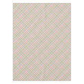 Nappe Motif carreaux violet rose lime vert (Devant)