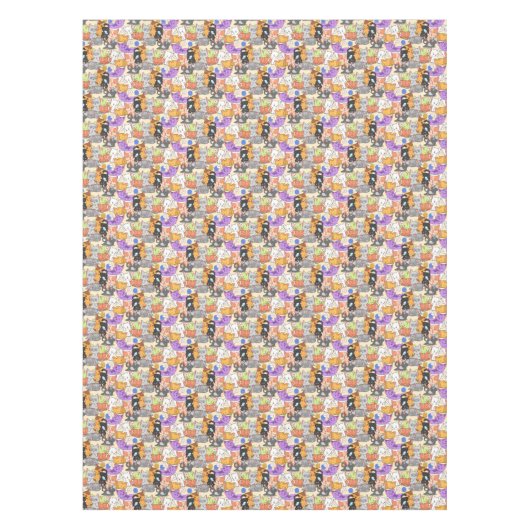 Nappe Motif chats mignons (Devant)