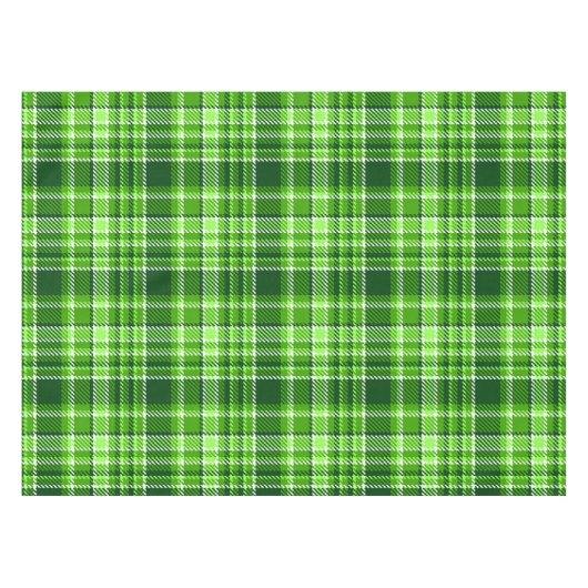 Nappe Motif Checkered de couleur verte (Devant (Horizontal))