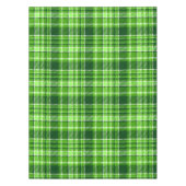 Nappe Motif Checkered de couleur verte (Devant)