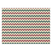 Nappe Motif Chevron blanc rouge vert (Devant (Horizontal))