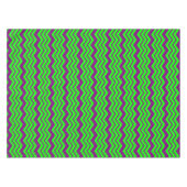 Nappe Motif chevron zigzag vert violet (Devant (Horizontal))
