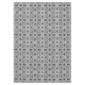 Nappe Motif chinois Art nouveau - gris argenté (Devant)