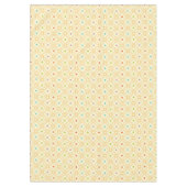 Nappe Motif circulaire à verrouillage géométrique rétro (Devant)