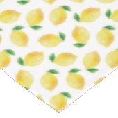 Nappe Motif citron aquarelle (Angle)