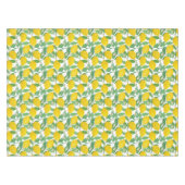 Nappe Motif citron blanc jaune (Devant (Horizontal))