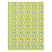 Nappe Motif citron blanc jaune (Devant)