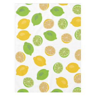 Nappe Motif citron et citron vert