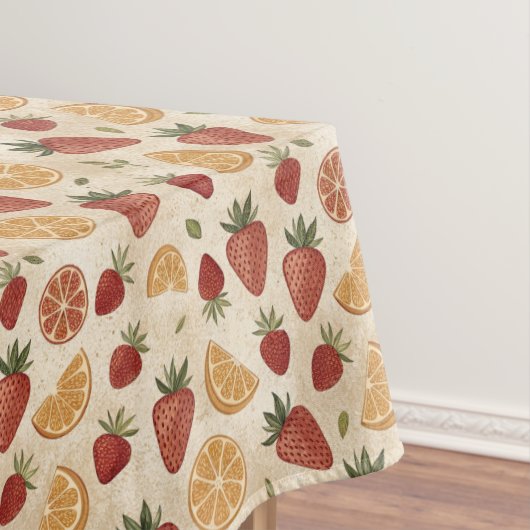 Nappe Motif Citron Fraise (In Situ)