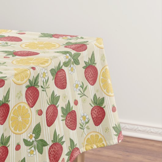 Nappe Motif Citron Fraise (In Situ)