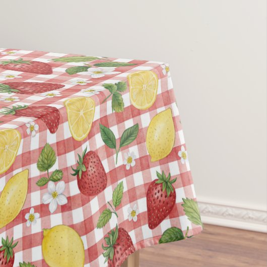 Nappe Motif citron fraise (In Situ)