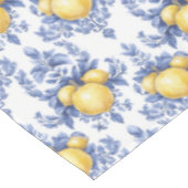 Nappe Motif Citron Méditerranéen (Angle)