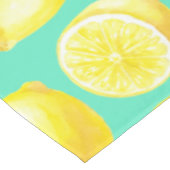 Nappe Motif citrons aquarelle (Angle)