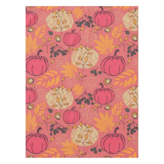 Nappe motif citrouille (Devant)