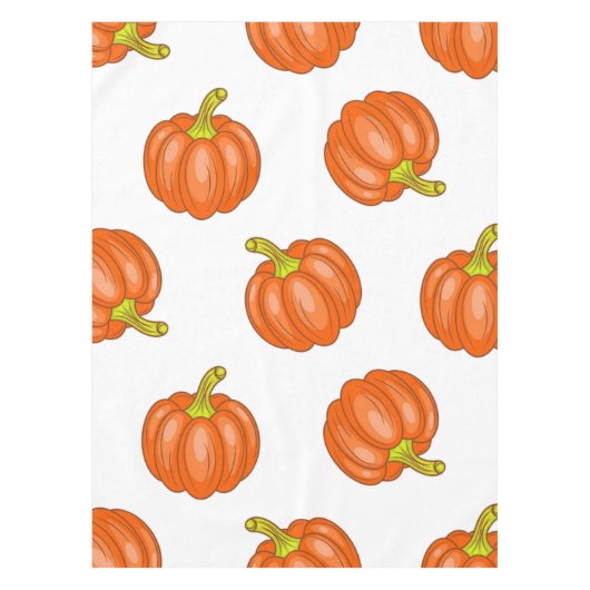 Nappe motif citrouille (Devant)