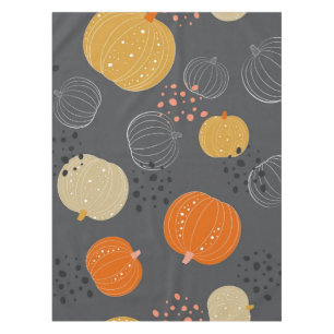 Nappe motif citrouille