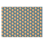 Nappe Motif Citrouille d'aquarelle orange (Devant (Horizontal))