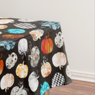 Nappe Motif Citrouille décoratif d'Halloween