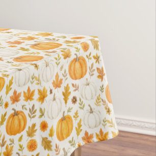 Nappe Motif Citrouille mignon Thanksgiving