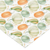 Nappe Motif Citrouille Orange & Green Thanksgiving (Angle)