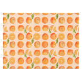 Nappe Motif Citrus Orange (Devant (Horizontal))