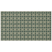 Nappe Motif classique à clé grecque de couleur vert forê (Devant (Horizontal))