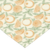 Nappe Motif classique aux fruits orange (Angle)