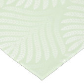 Nappe Motif classique de feuillage dans le blanc et le (Angle)