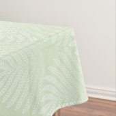 Nappe Motif classique de feuillage dans le blanc et le (In Situ)