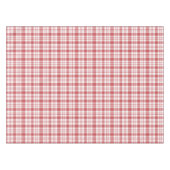 Nappe Motif classique rouge et blanc À damiers (Devant (Horizontal))