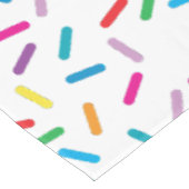 Nappe Motif coloré Arc en ciel (Angle)