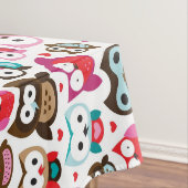 Nappe motif coloré de hibou (In Situ)