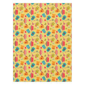 Nappe Motif coloré des ustensiles de cuisine (Devant)