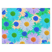 Nappe Motif coloré Fleurs marguerites (Devant (Horizontal))