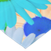 Nappe Motif coloré Fleurs marguerites (Angle)