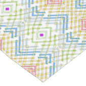 Nappe Motif coloré moderne (Angle)