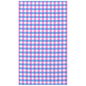 Nappe Motif Coloré Rétro à Carreaux (Devant)