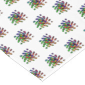 Nappe Motif coloré vif (Angle)
