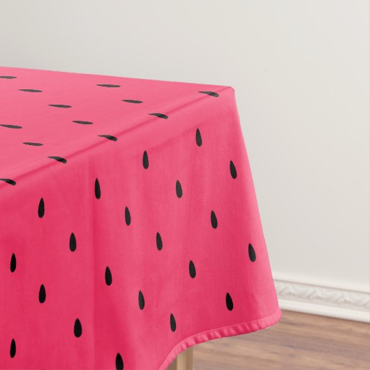 Nappe motif continu de graines de pastèque d'été (In Situ)