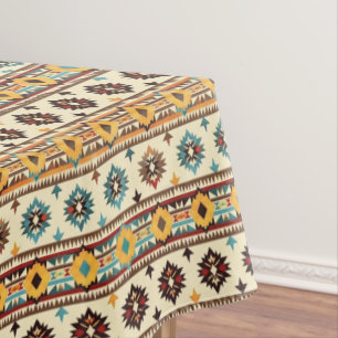 Nappe motif cool occidental carrelé