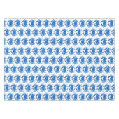 Nappe Motif Crabe Bleu (Devant (Horizontal))