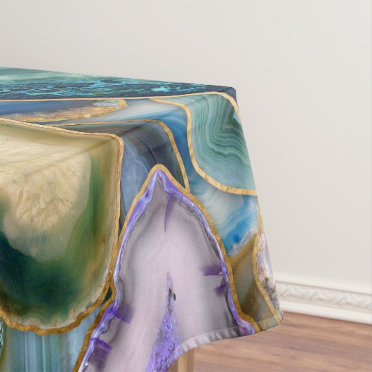 Nappe Motif cristal Geodes - Multicolor (In Situ)