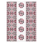 Nappe Motif croix rouge et noir original (Devant)