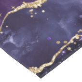 Nappe Motif d'agate de Parties scintillant violet, rose  (Angle)