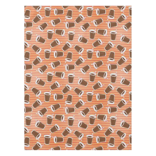 Nappe Motif d'aliments de préparation rapide (Devant)