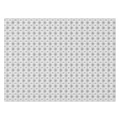Nappe Motif Damask blanc et gris (Devant (Horizontal))