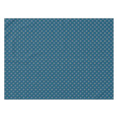 Nappe Motif damassé élégant bleu foncé (Devant (Horizontal))