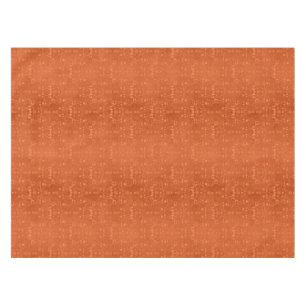 Nappe Motif damassé élégant orange profond