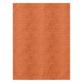 Nappe Motif damassé élégant orange profond (Devant)