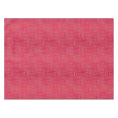 Nappe Motif damassé élégant rose profond (Devant (Horizontal))